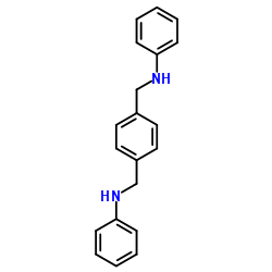 N-[4-(Anilinomethyl)benzyl]aniline Structure