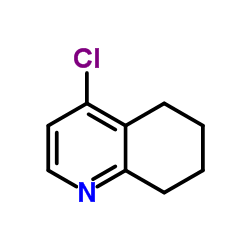 4-氯-5,6,7,8-四氢喹啉结构式