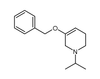 3-benzyloxy-1-isopropyl-1,2,5,6-tetrahydropyridine Structure
