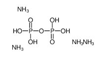 tetraazanium,phosphonato phosphate Structure