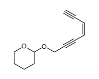 tetrahydropyranyl ether of Z-hept-4-ene-2,6-diyn-1-ol Structure