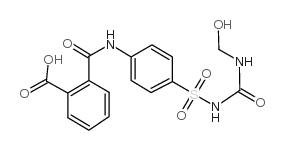 磺胺洛西酸结构式