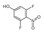 3,5-difluoro-4-nitrophenol Structure
