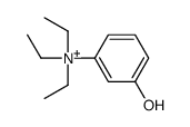 triethyl-(3-hydroxyphenyl)azanium结构式