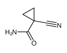 1-Cyanocyclopropanecarboxamide Structure