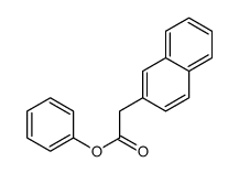 phenyl 2-naphthalen-2-ylacetate结构式