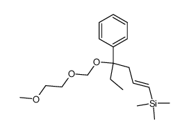 (E)-8-ethyl-12,12-dimethyl-8-phenyl-2,5,7-trioxa-12-silatridec-10-ene Structure