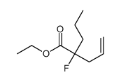 ethyl 2-fluoro-2-propylpent-4-enoate Structure