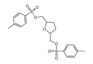 [5-[(4-methylphenyl)sulfonyloxymethyl]oxolan-2-yl]methyl 4-methylbenzenesulfonate结构式