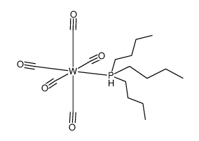 (tributylphosphine)W(CO)5 Structure