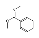 methyl N-methylbenzenecarboximidate Structure