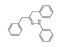 phenylhydrazone of dibenzyl ketone Structure