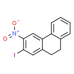 9,10-Dihydro-2-iodo-3-nitrophenanthrene Structure