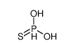 thiophosphonic acid Structure