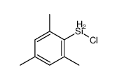 chloro-(2,4,6-trimethylphenyl)silane Structure