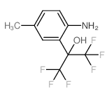2-(2-amino-5-methyl-phenyl)-1,1,1,3,3,3-hexafluoro-propan-2-ol Structure