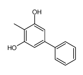 [1,1-Biphenyl]-3,5-diol,4-methyl-(9CI) Structure