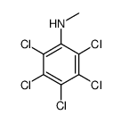 2,3,4,5,6-pentachloro-N-methylaniline Structure