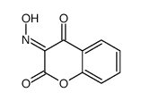 3-hydroxyiminochromene-2,4-dione Structure