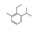 Benzene, 2-ethyl-1-methyl-3-(1-methylethyl)- (9CI)结构式