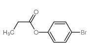 Phenol, 4-bromo-,1-propanoate Structure