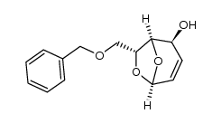 (1R,2S,5S,7R)-7-(benzyloxymethyl)-6,8-dioxabicyclo[3.2.1]oct-3-en-2-ol结构式