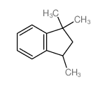 1H-Indene,2,3-dihydro-1,1,3-trimethyl-结构式