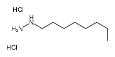 Octylhydrazine dihydrochloride Structure
