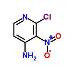 2-氯-3-硝基-4-氨基吡啶结构式