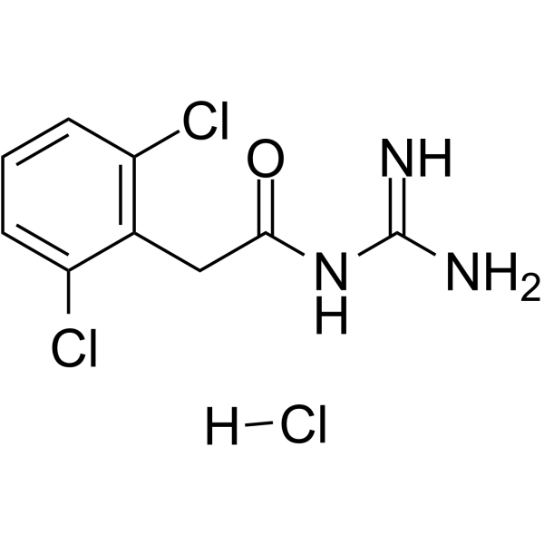 guanfacine hydrochloride structure