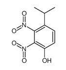 2,3-dinitro-4-propan-2-ylphenol结构式