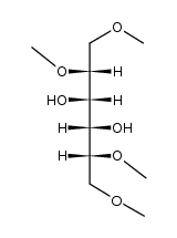1,2,5,6-tetra-O-methyl-D-mannitol结构式