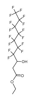 Ethyl 3-F-heptyl 3-hydroxypropanoate Structure