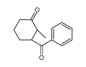 (2S,3S)-3-benzoyl-2-methylcyclohexan-1-one结构式