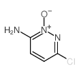 6-氯-3-吡嗪胺 2-氧化物结构式