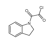 2-(2,3-dihydro-1H-indol-1-yl)glyoxyloyl chloride Structure