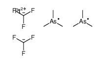 platinum(2+),trifluoromethane,trimethyl-λ4-arsane Structure