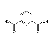 4-methylpyridine-2,6-dicarboxylic acid Structure