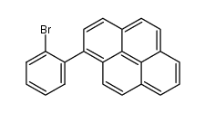 1-(2-bromophenyl)pyrene结构式