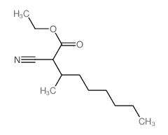 Nonanoic acid,2-cyano-3-methyl-, ethyl ester Structure