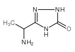 5-(1-氨基乙基)-2,4-二氢-[1,2,4]噻唑-3-酮结构式