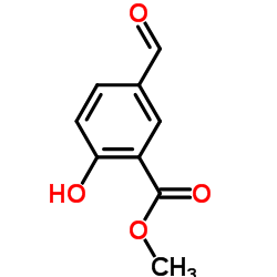 5-甲酰基水杨酸甲酯结构式