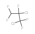 1,2-dichloro-1,1,2,3,3-pentafluoropropane structure
