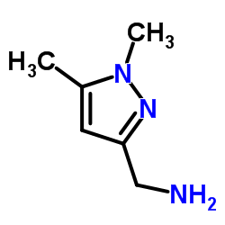 (1,5-dimethyl-1H-pyrazol-3-yl)methylamine Structure