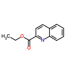 2-喹啉甲酸乙酯结构式