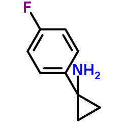1-(4-Fluorophenyl)cyclopropanamine Structure