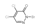 N-BROMO-4,5-DICHLORO-6-PYRIDAZONE Structure