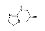 2-Thiazolamine,4,5-dihydro-N-(2-methyl-2-propenyl)-(9CI)结构式