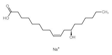 ricinoleic acid sodium salt Structure