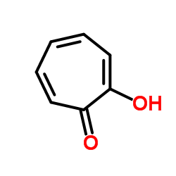 环庚三烯酚酮结构式